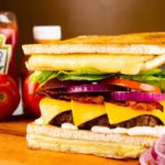 Fotografia de comida de lanchonete